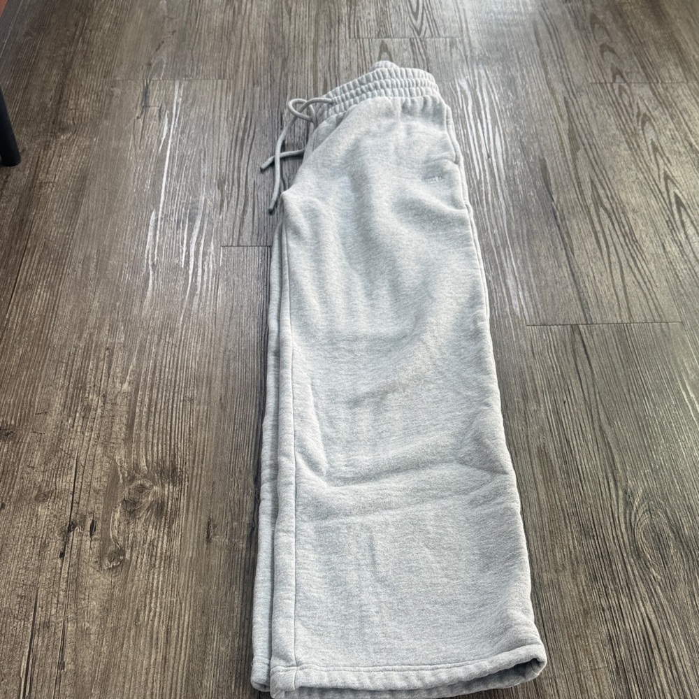 Aritzia Light Gray Sweat Fleece (Cozy Fleece) Sweatpants
